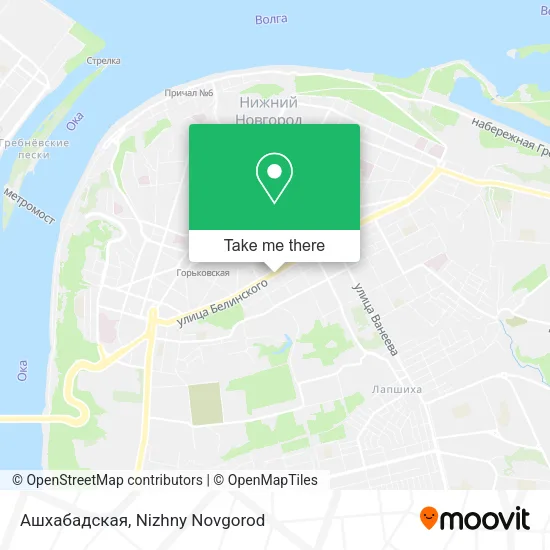 Ашхабадская map