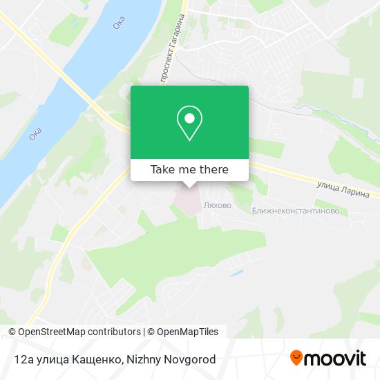 12а улица Кащенко map