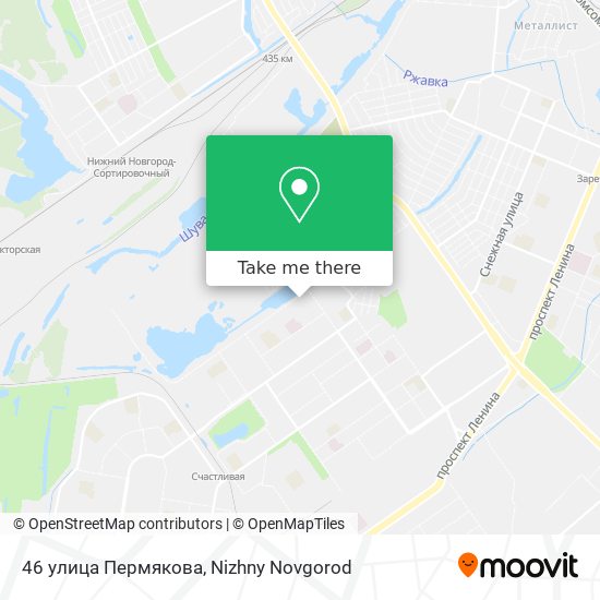 46 улица Пермякова map