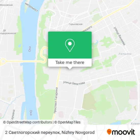 2 Светлогорский переулок map