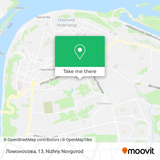 Ломоносова, 13 map