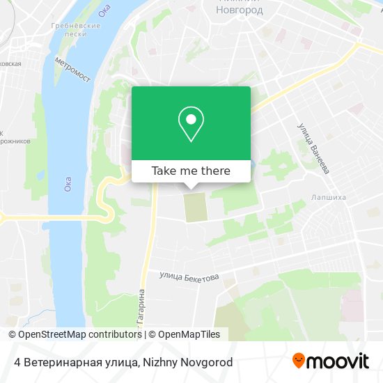 4 Ветеринарная улица map