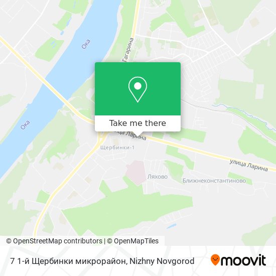 7 1-й Щербинки микрорайон map