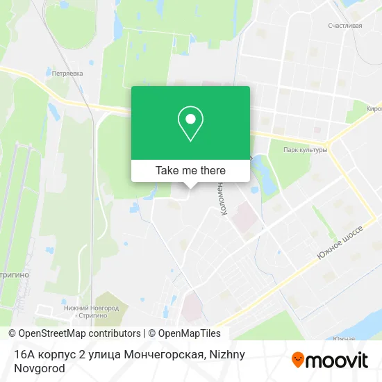 16А корпус 2 улица Мончегорская map
