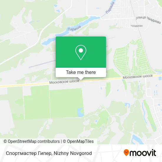 Спортмастер Гипер map