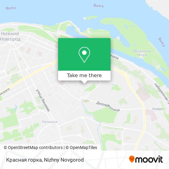 Красная горка map