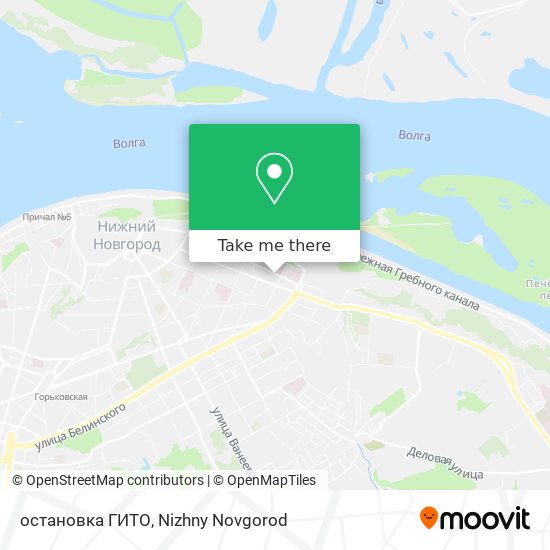 остановка ГИТО map