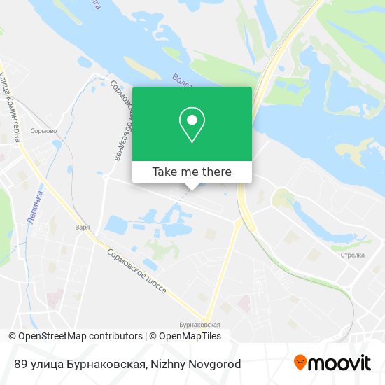 89 улица Бурнаковская map