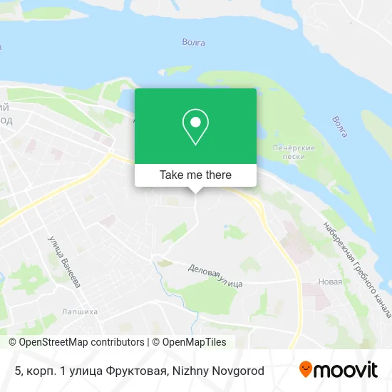 5, корп. 1 улица Фруктовая map