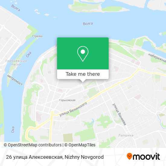 26 улица Алексеевская map