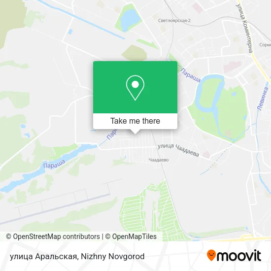 улица Аральская map