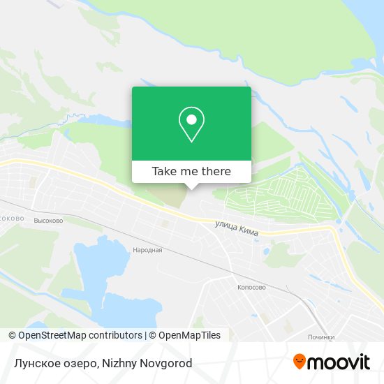 Лунское озеро map