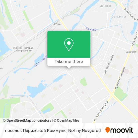 посёлок Парижской Коммуны map