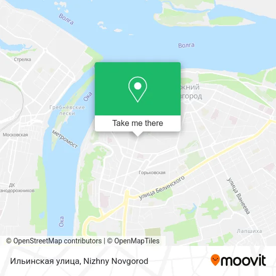 Ильинская улица map