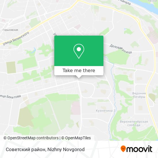 Советский район map