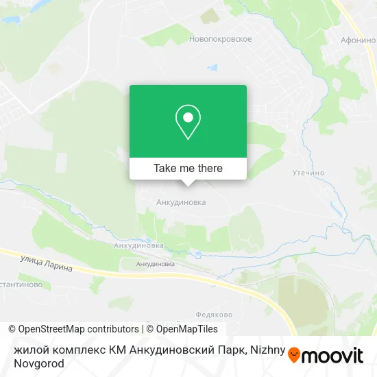 жилой комплекс КМ Анкудиновский Парк map