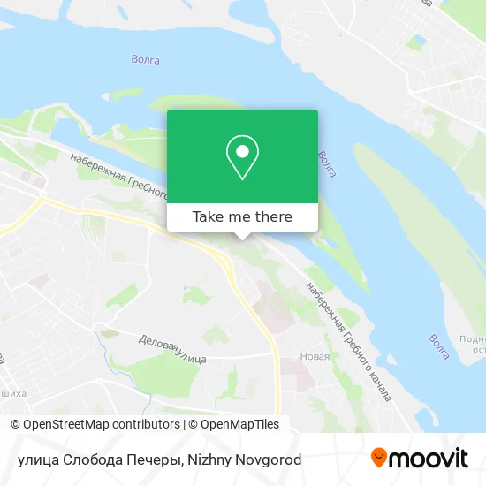 улица Слобода Печеры map