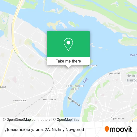 Должанская улица, 2А map