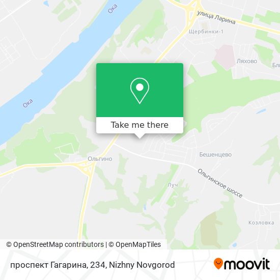 проспект Гагарина, 234 map