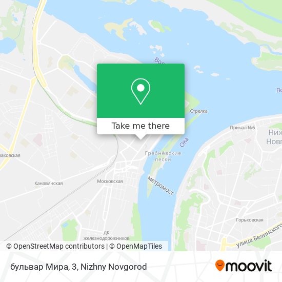 бульвар Мира, 3 map
