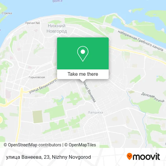 улица Ванеева, 23 map