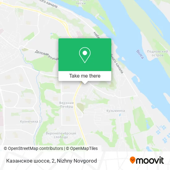 Казанское шоссе, 2 map