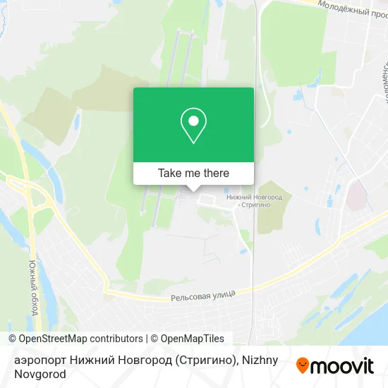 аэропорт Нижний Новгород (Стригино) map