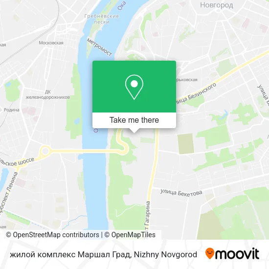 жилой комплекс Маршал Град map