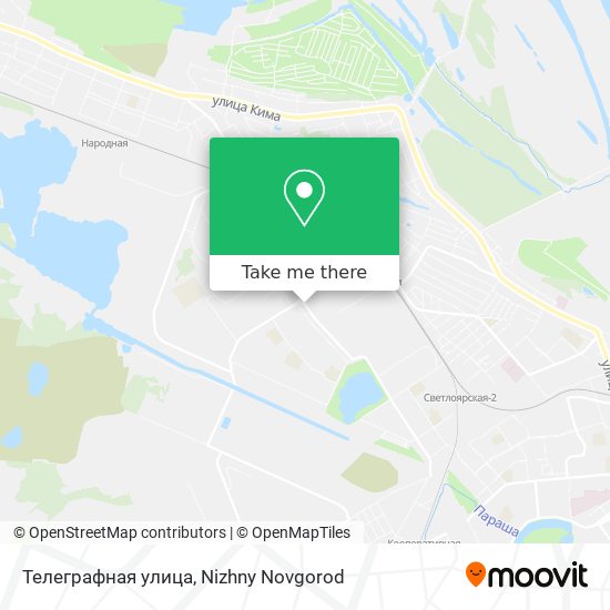 Телеграфная улица map