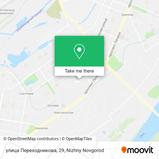 улица Переходникова, 29 map