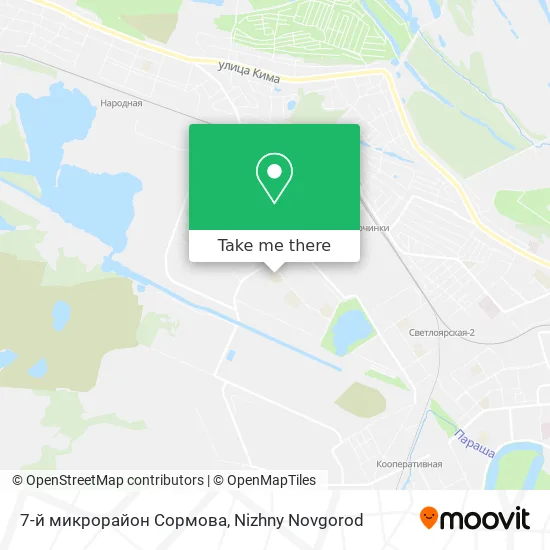 7-й микрорайон Сормова map