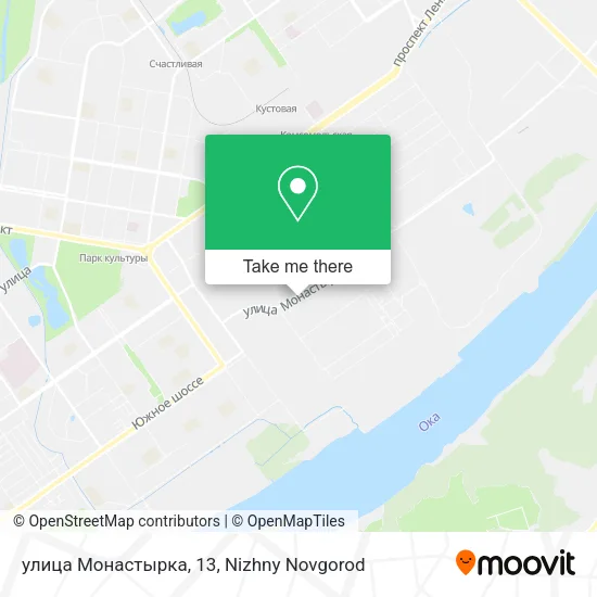 улица Монастырка, 13 map