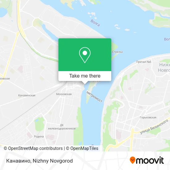 Канавино map