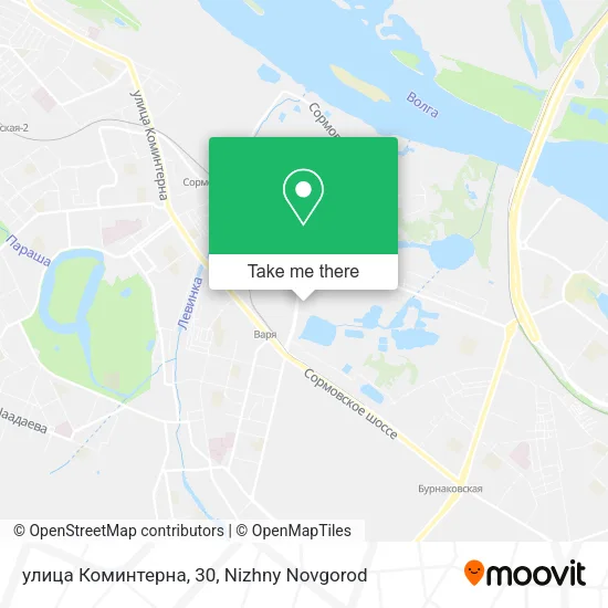 улица Коминтерна, 30 map