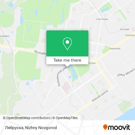Лябруска map