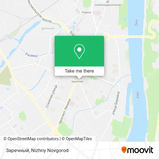 Заречный map