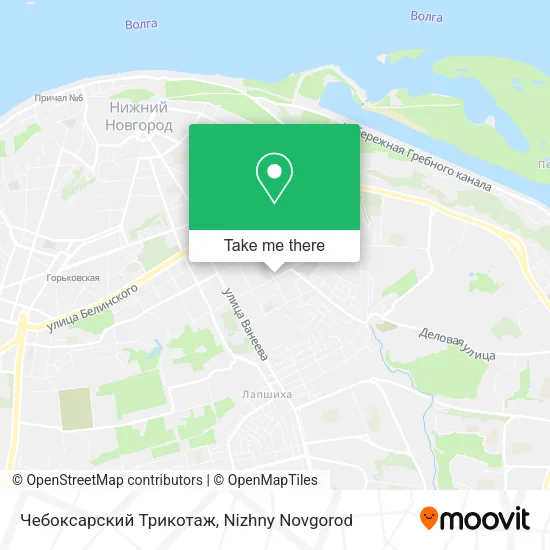 Чебоксарский Трикотаж map