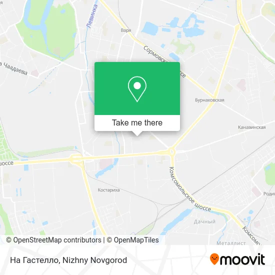 На Гастелло map