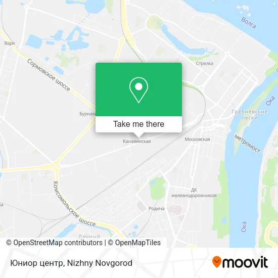 Юниор центр map