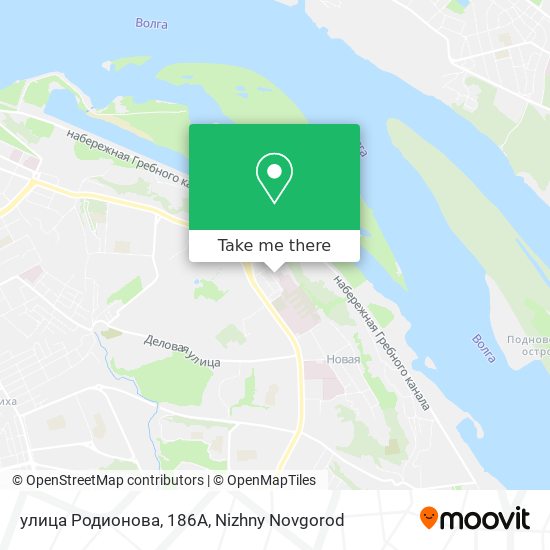 улица Родионова, 186А map