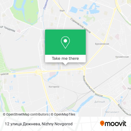 12 улица Дежнева map