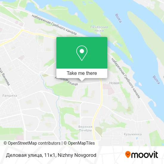 Деловая улица, 11к1 map