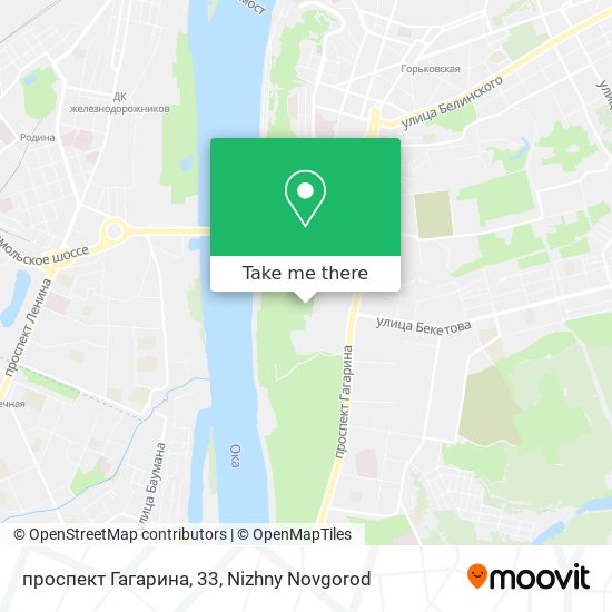проспект Гагарина, 33 map