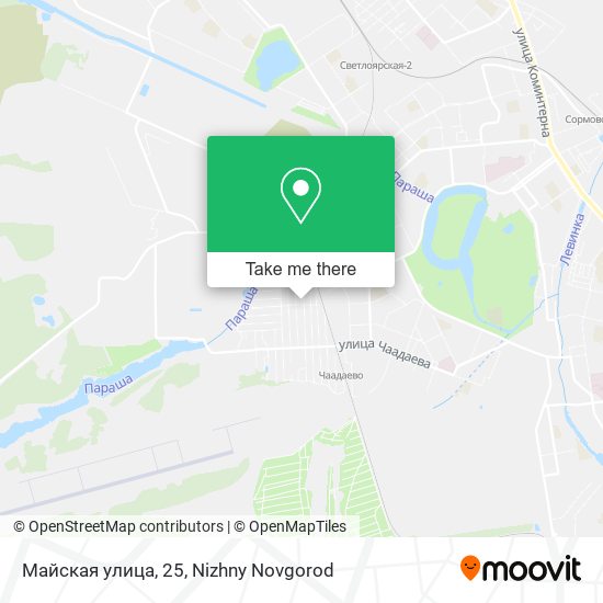 Майская улица, 25 map