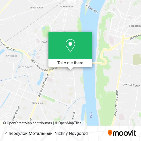 4 переулок Мотальный map