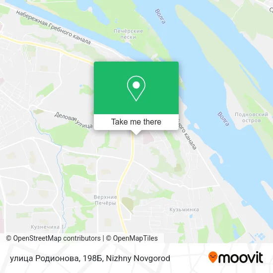 улица Родионова, 198Б map