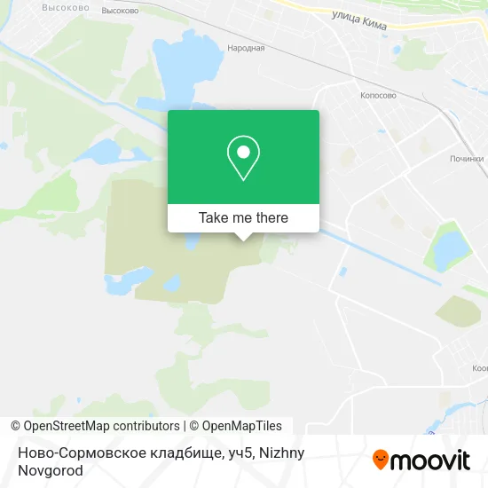 Ново-Сормовское кладбище, уч5 map