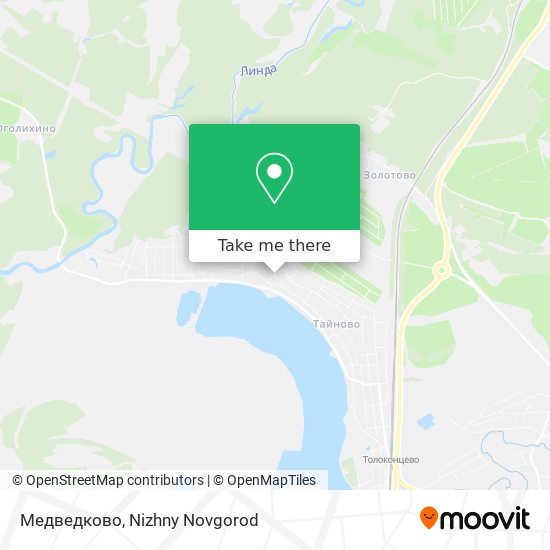 Медведково map