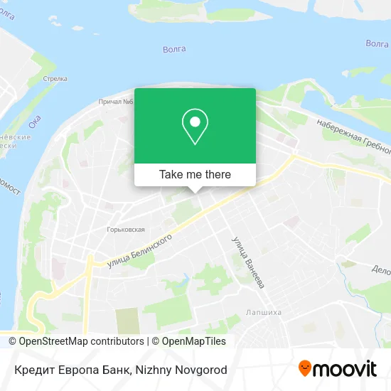 Кредит Европа Банк map