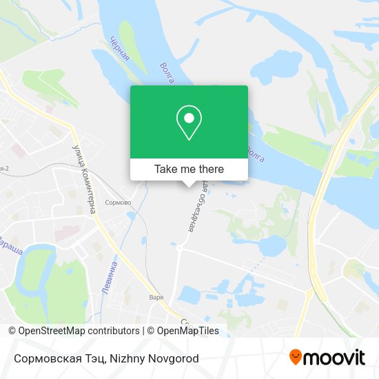 Сормовская Тэц map
